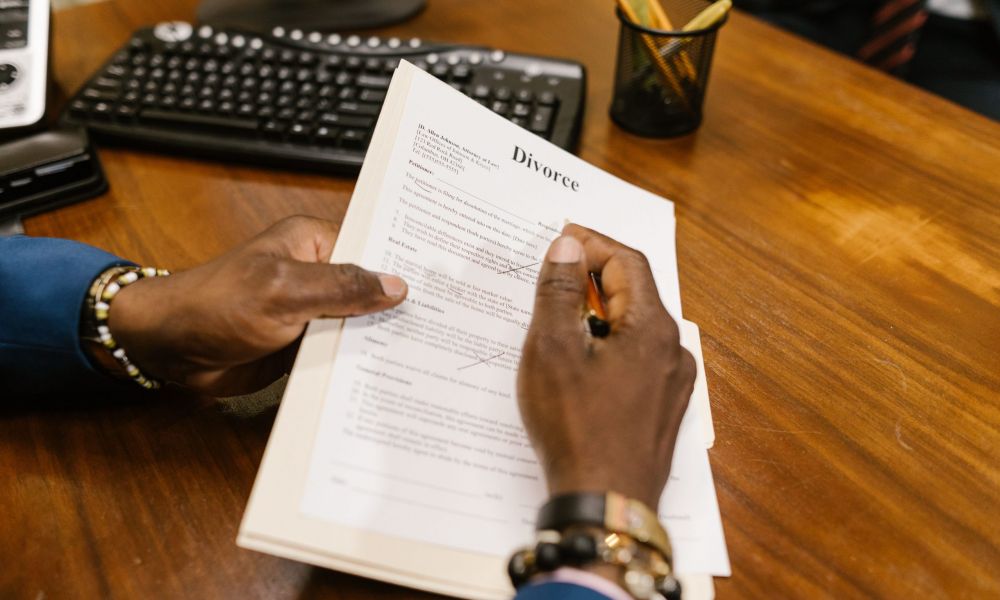divorce papers rejected in Georgia