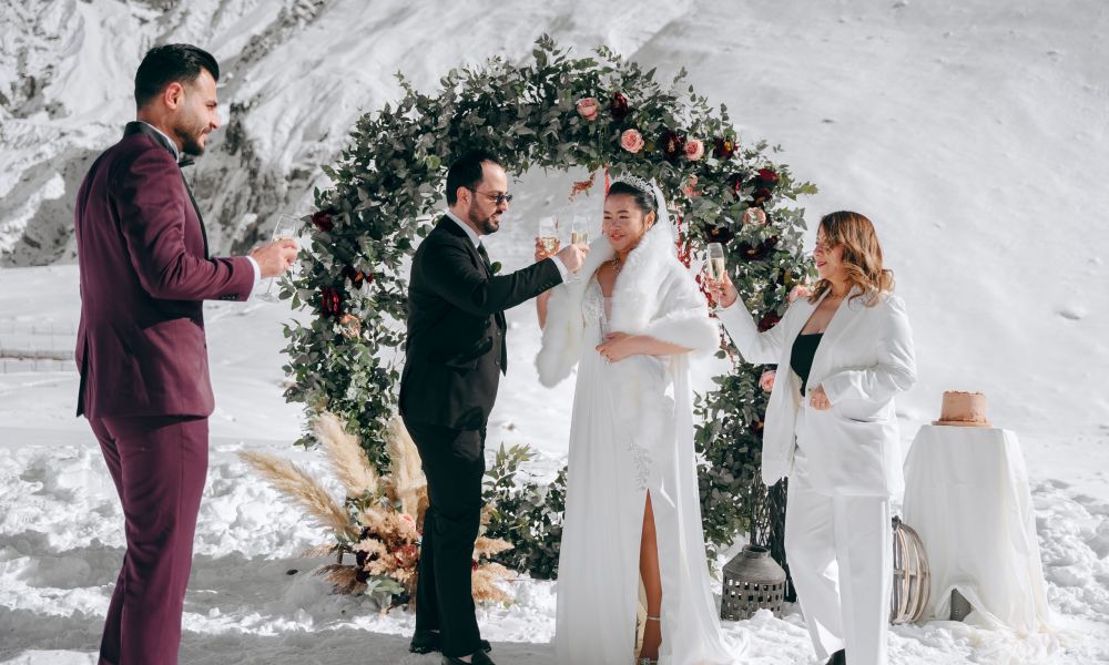 Georgia destination wedding for international couples